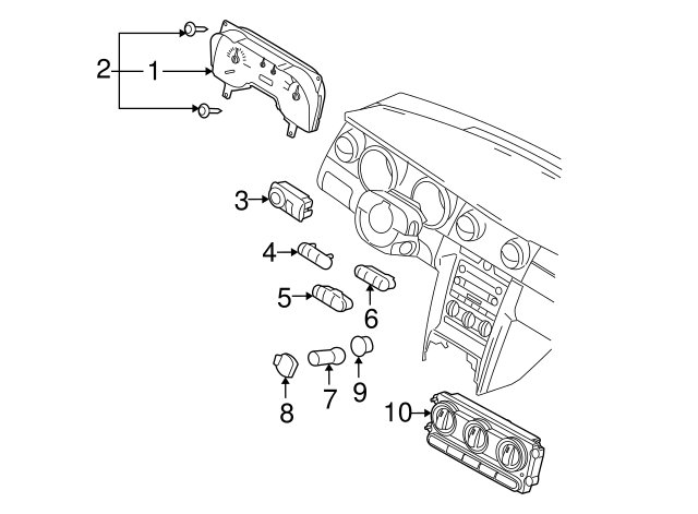 Ford 6R3Z10849GA — 1