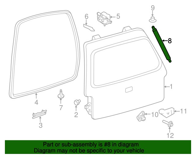 Ford 7L1Z78406A10B — 1