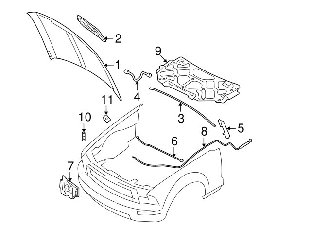 Ford 7R3Z16612C — 1