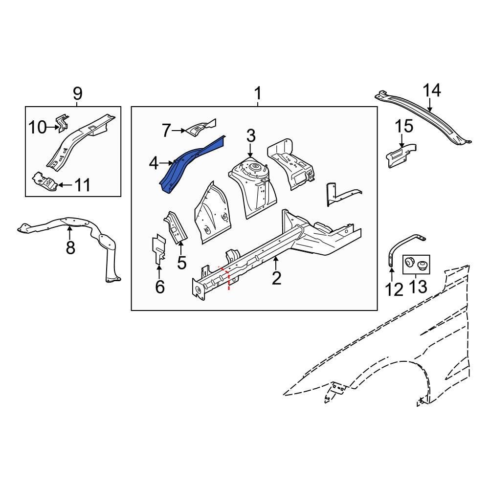 Ford FR3Z6316060A