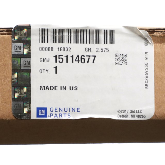GM 15114677 — 1