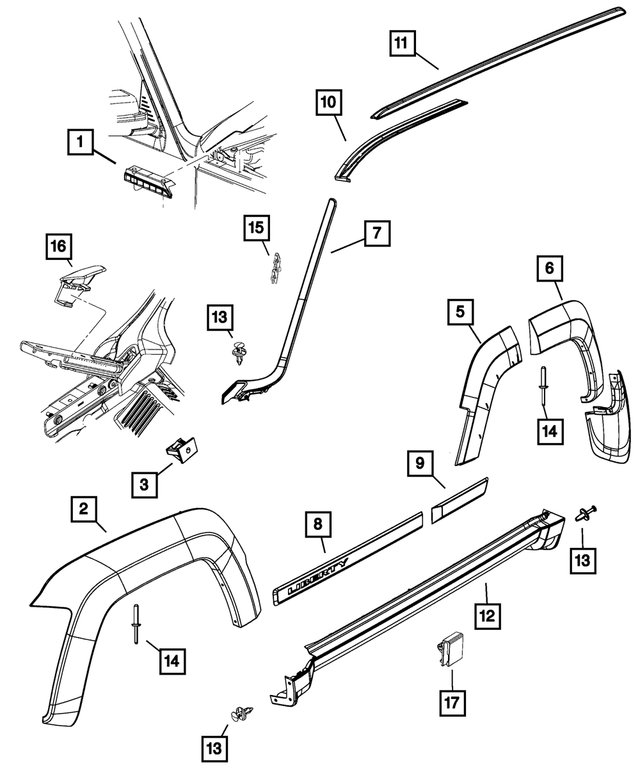 Mopar 1CK60TZZAG — 1
