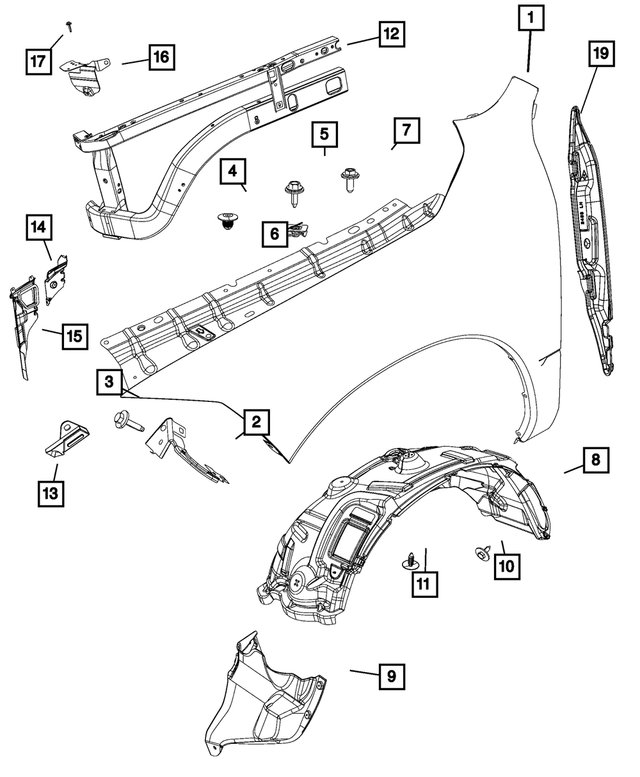 Mopar 55112807AA — 1
