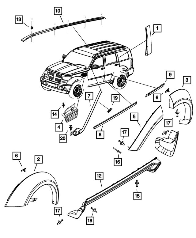 Mopar 55157055AA — 1