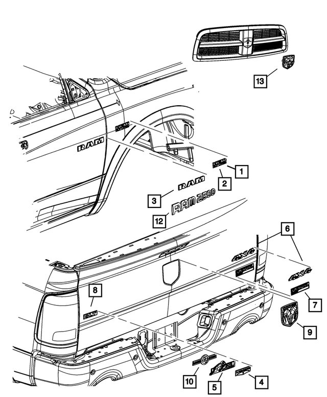 Mopar 68001724AA — 1