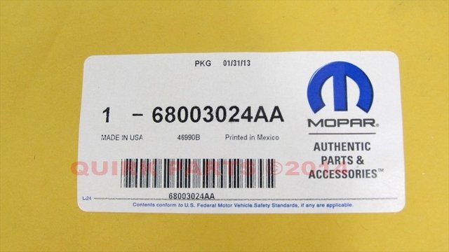 Mopar 68003024AA — 1
