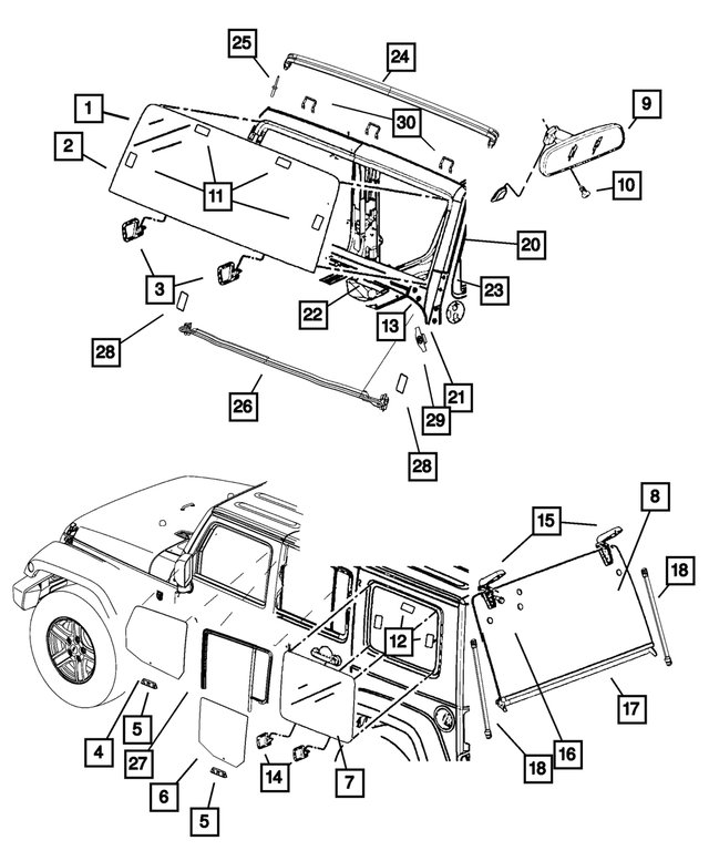 Mopar 68054709AA