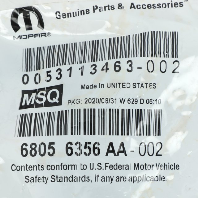 Mopar 68056356AA — 1
