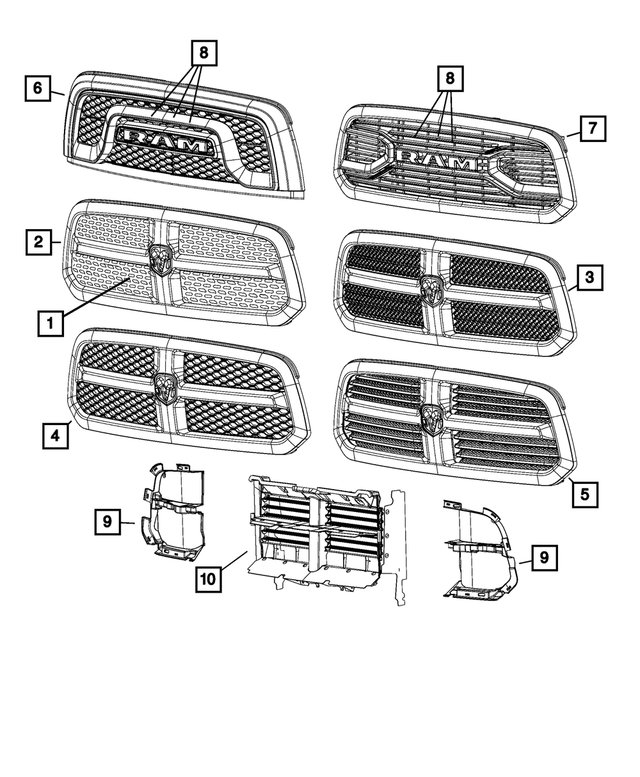 Mopar 68140322AA — 1