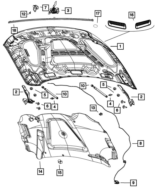 Mopar 68160263AC — 1