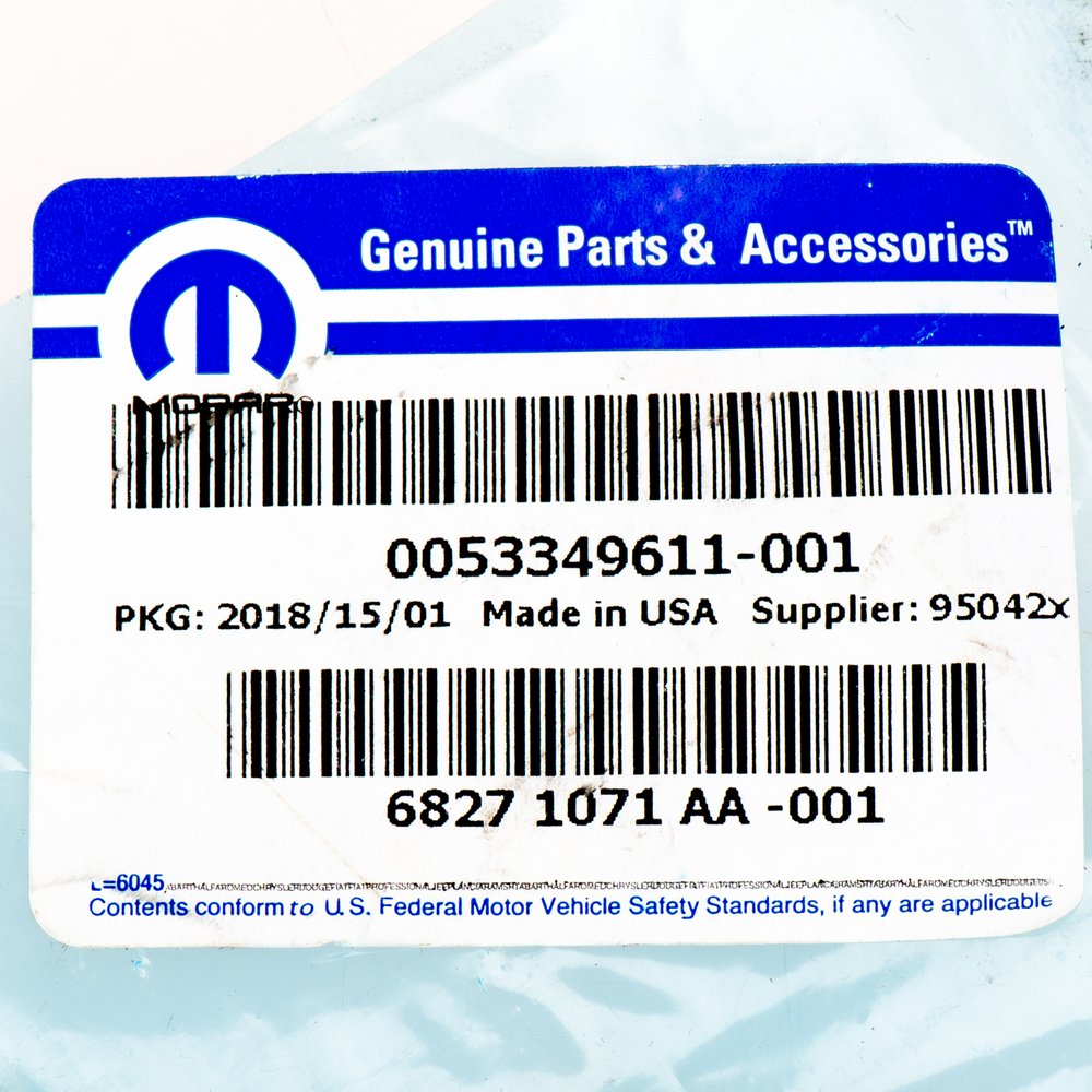 Mopar 68271071AA — 1