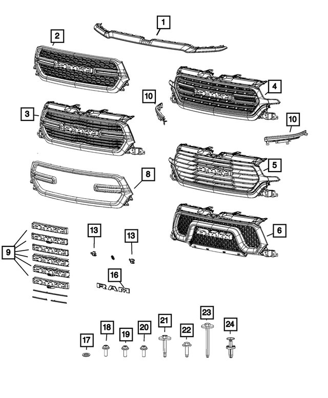 Mopar 68412153AB — 1