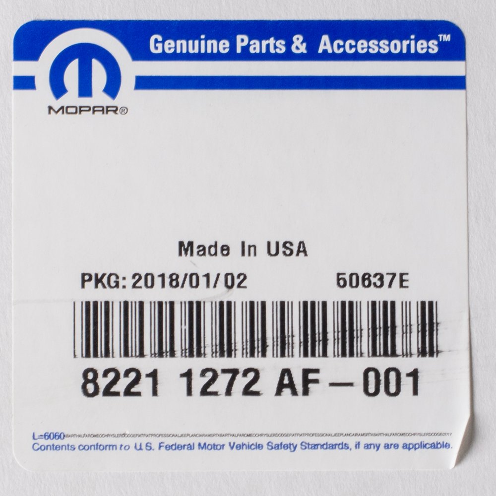 Mopar 82211272AF — 1