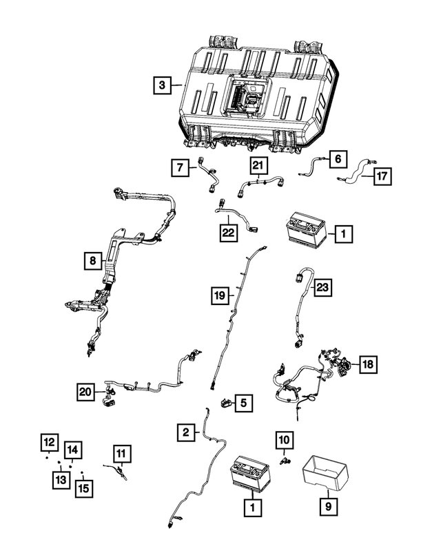 Mopar BBH7F001AA — 1